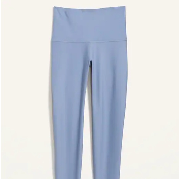 Blue high waisted leggings - Picture 3 of 5